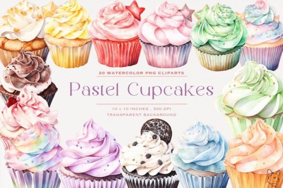 Download Pastel Cupcakes Clipart, Sweet Bakery - Premium Resources