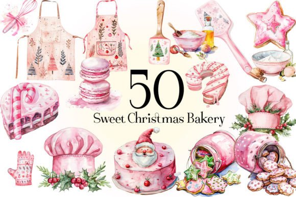Download Sweet Christmas Bakery Clipart - Premium Resources